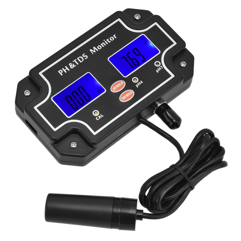 PH TDS Monitor LCD Digital Multifunctional Water Quality Analysis Tester