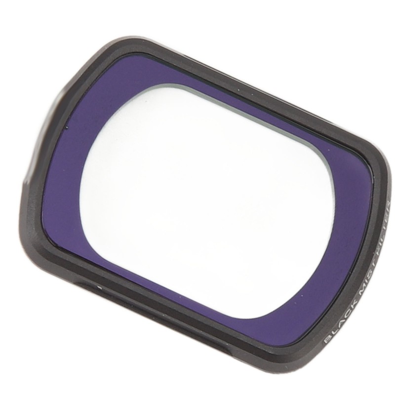 Black Mist Filter Optical Glass Aluminum Double Sided Multilayer Nano