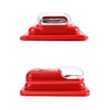 QWORK Fire Alarm, 12 / 24V DC Wired Sound and