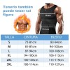 Faja Deportiva Gym Quema Grasa Corrector De Postura Negro Xxl
