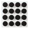 Scotch Black Adhesive Bumper Pads 40 PCS, Self-Stick Rubber Pads