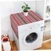 Operitacx Creative Printed Fridge and Washing Machine Cover Stylish Dust