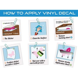 TV Wall Vinyl Decals Stickers Peel and Stick - Kawaii Screen Television Frame Retro Vintage Cartoon Colorful - Car Window Truck Laptop Tumbler - Boys Girls Kids Bedroom Room Decor SMSV20739