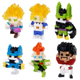 Kawada NBMC_75S Mini Nano Block Dragon Ball Z Vol.5 NBMC_75S 1 Box = 6 Pieces, Total of 6 Types