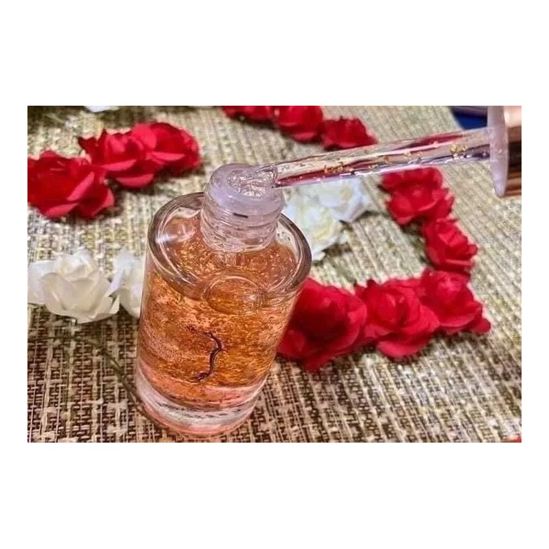 Coreana ORTHIA 24KRosegold Serum សេរ៉ូមផ្កាកុលាប24kមុខសររលោងមានសំណើម 50ml