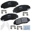Bendix Priority1 CFC1608 Ceramic Front Brake Pads for Acura CSX