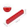 HARFINGTON 6pcs Plastic Hex Shank Screwdriver Bit Holder Organizer 10