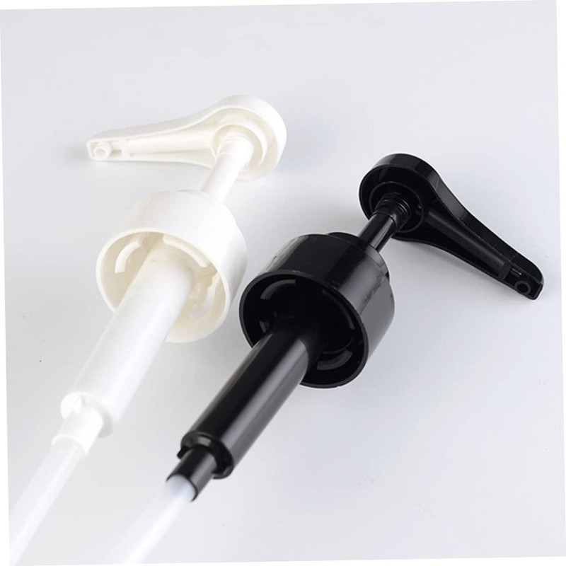 Mobestech 2pcs Black Pump Head for Oil Consumption Bottle Versatile