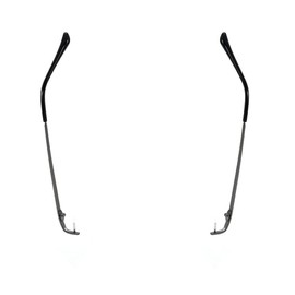 QYAJS Eyeglass Repair Kits 1 Pair Gun Color Metal Glasses Replacement Glasses Replacement Temple Black Eyeglasses Arms Legs and 3-in-1 Screwdriver