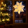 EANLOLY Christmas Star, Illuminated, Paper Stars, Christmas, 3D Star Window,