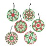 Fun Express Christmas Mandala Sand Art Picture Ornaments - Craft