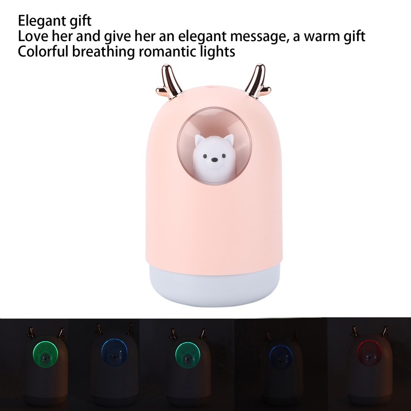 Humidifier USB Mini Home Bedroom Mute Small Desktop Cute Pet