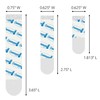 Command Replacement Strips, Clear, 8 Small 4 Medium 4 Large