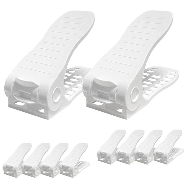 NVGSN Shoe Slots Organizer for Clost - Double Deck No