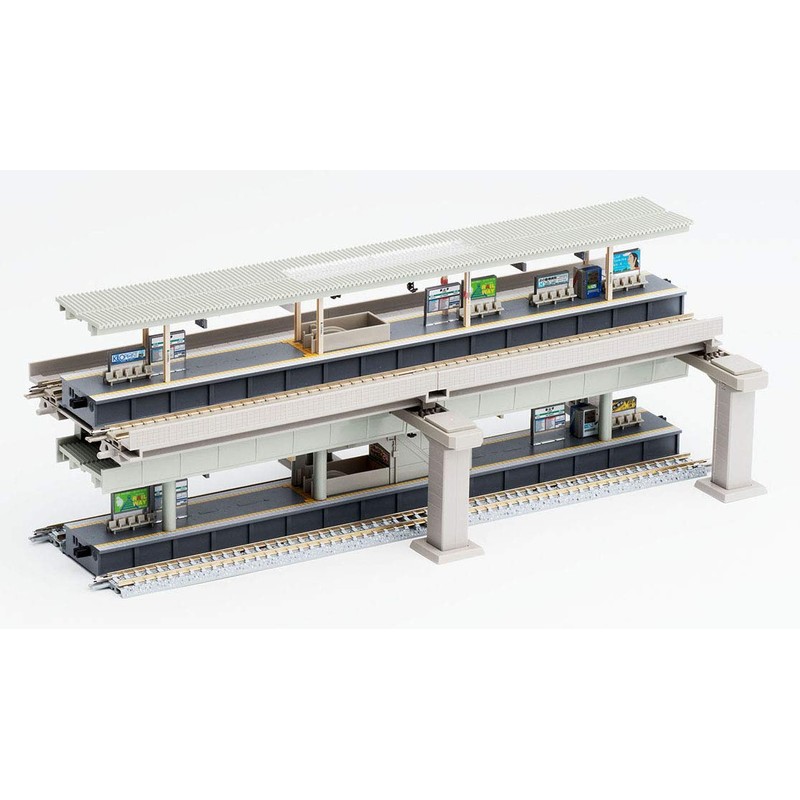 TOMYTEC TOMIX N Gauge Elevated Dual Tier Station Extension Part