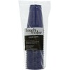 Creative Converting Premium 12-Ounce Plastic Cups, Navy Color, Package of