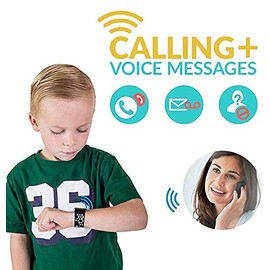 PTHTECHUS GPS Tracker Smartwatch, 1.37'' LED Touch Digital Camera Kids Watch Support Game Call Alarm Clock SOS Voice Chat Smart Watch, Kids Gift 5-12 Years, Pink