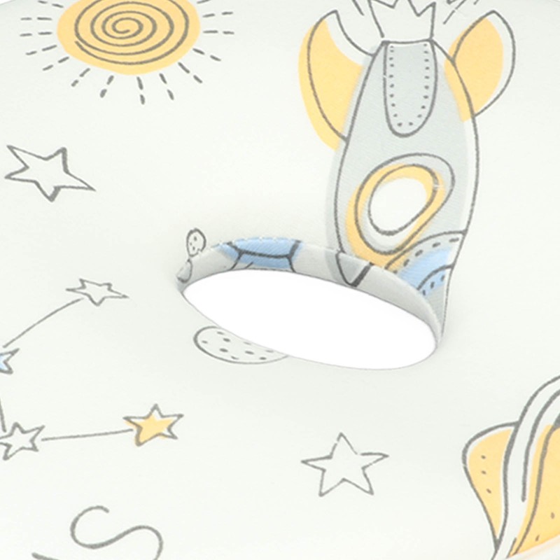 Baby Head Shaping Pillow Prevent Flat Head Cartoon Pattern Soft