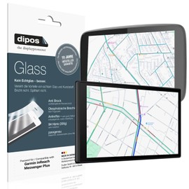 dipos I 2x Screen Protector 9H Matte Compatible with Garmin inReach Messenger Plus Protective Film Anti-Shock Film
