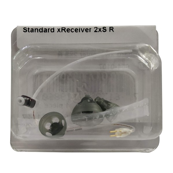 FCS xReceiver, Replacement Receiver for Audeo V RIC Hearing Aids (Standard xReceiver 2XS, Right)