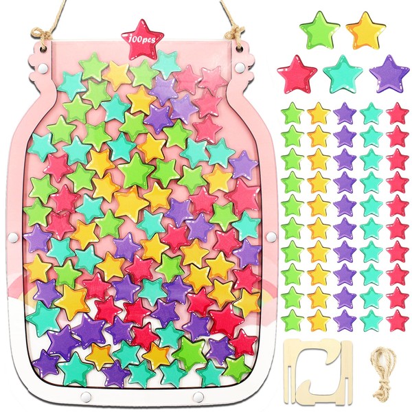 Classroom Reward Jar, Reward Jar for Kids, Star Jar Behavior