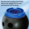 Sinbana Bowling Balls Sanding Pad Holder, Plastic Universal Bowling Display