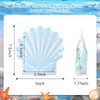 15pcs Seashell Shaped Bags for Bachelorette Party Hangover Kit, Resealable