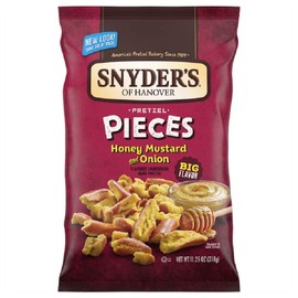 Snyder's of Hanover Flavored Pretzel Pieces, Choice of 4 Flavors- 11.25 oz. Bags (Honey Mustard & Onion, 3 Bags)