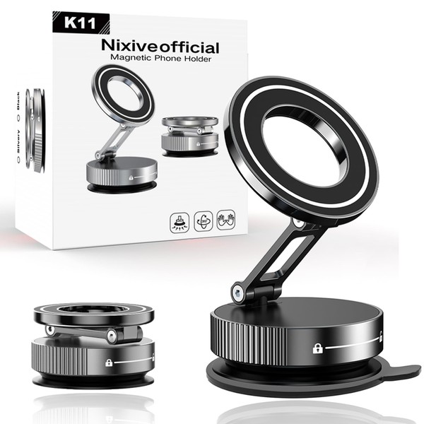 Generic Nixiveofficial Magnetic Phone Holder, 360 Rotating Magnetic with Suction