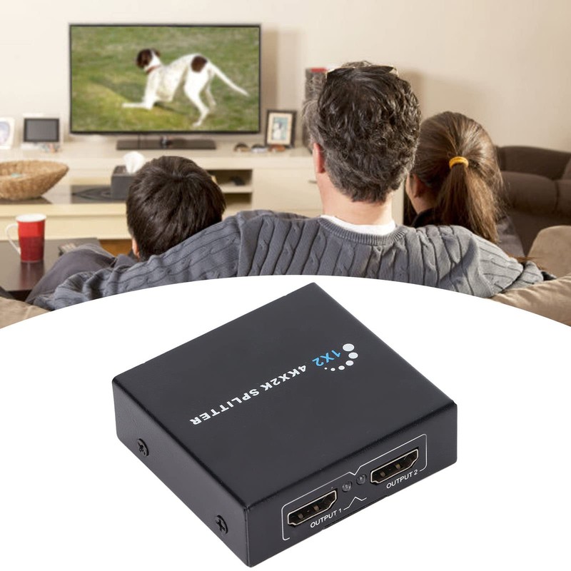 Bewinner HDMI Splitter 1 in 2 Out, 3840 x 2160