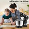 Electric Stand Mixer,10 Speeds Tilt-Head Food Mixer, 3-IN-1 Kitchen Mixer
