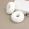 Pack of 10 Plush Hair Bobbles Fluffy Elastic Hair Bobbles