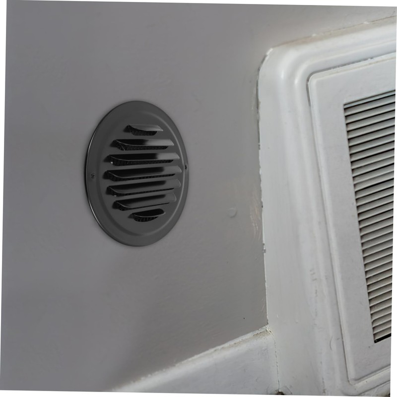 Tofficu Round Stainless Steel Vent Cover for Optimal Airflow Durable
