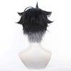 Servelove Character Cosplay Wig For Game Characters Black Grey Mix
