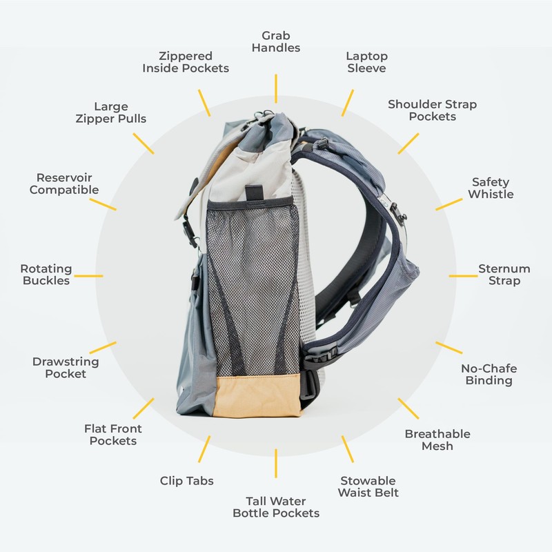 Hatcher Packs Adventure Pack: 40L Backpack and Baby Carrier Designed