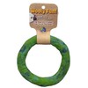 One Pet Planet Wool Dog Toy, 5-Inch, Green