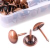 Hilitchi 200-Pieces 7/16''(11mm) Antique Tacks Nail Pins Upholstery Nail Tacks