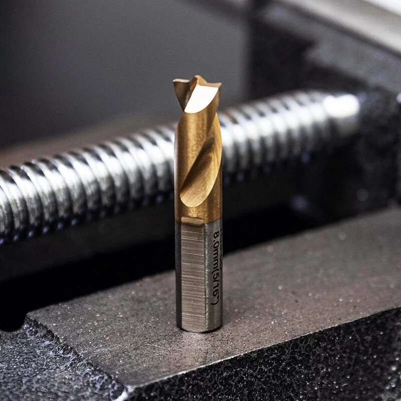 Unbranded 5Pcs Cobalt Spot Weld Drill Bit Set, Titanium Coated