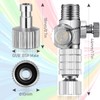 Airbrush Quick Coupler Quick Release Adapter Connecter 1/8" for Badger