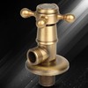 Brass Triangle Valve Water Control Valve Retro Tap Angle Valve