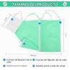 HASTHIP® Bolsa de Baño para Gatos Ajustable,Antimordida y Antiarañazos,Malla Transpirable