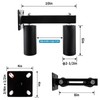 Skelang Slide Gate Guide Roller, 6" UHMW Hard Nylon Guider,