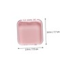 Baluue 6pcs Nail Storage Organizer Box Portable Nail Holders Storage