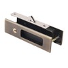 Hoconnie 6.3” Keyed Pocket Door Hardware Invisible Door Lock Barn