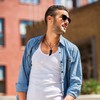 coai Wolf Fang Pendant Necklace, Non-metal, Black