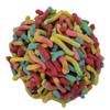 FirstChoiceCandy Gummy Crawlers Candy (Sour Bright Neon Worms, 2 Pound)