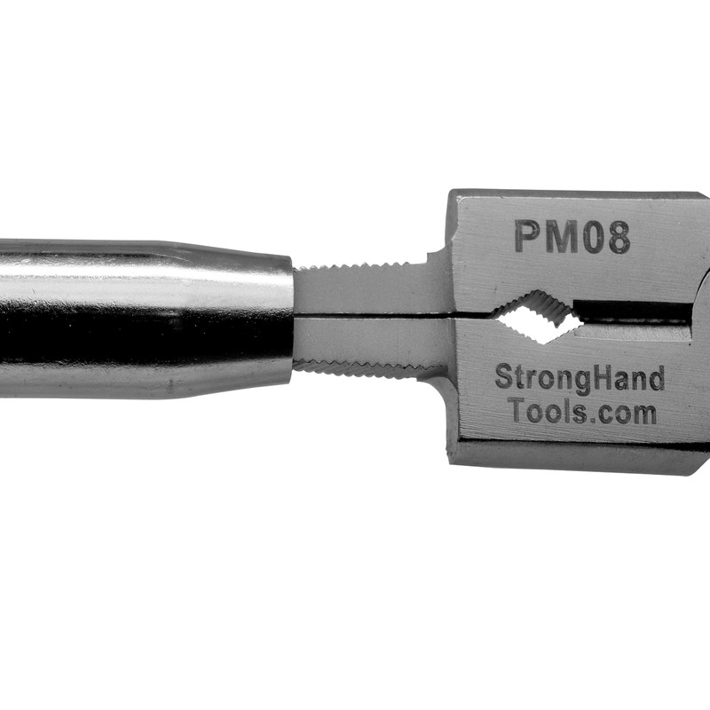 8” Mig Welding Plier, Nozzle Cleaner, Rounded Hammer Face, Tempered