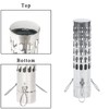 SoloWilder 2.36inch/6cm Stainless Chimney Spark Arrestor Fire Arrestor Chimney Rainproof
