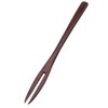 5 Pack Wooden Forks for eating Desserts, Chips, Snacks, Cereal,