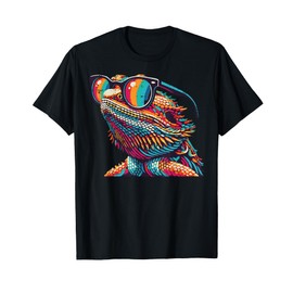 Bearded Dragon Sunglasses Funny Beardie Lizard Women Men Kid T-Shirt